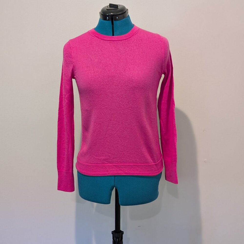 J Crew Reimagined Long Sleeve Merino Wool Sweater, Size S - Picture 3 of 3